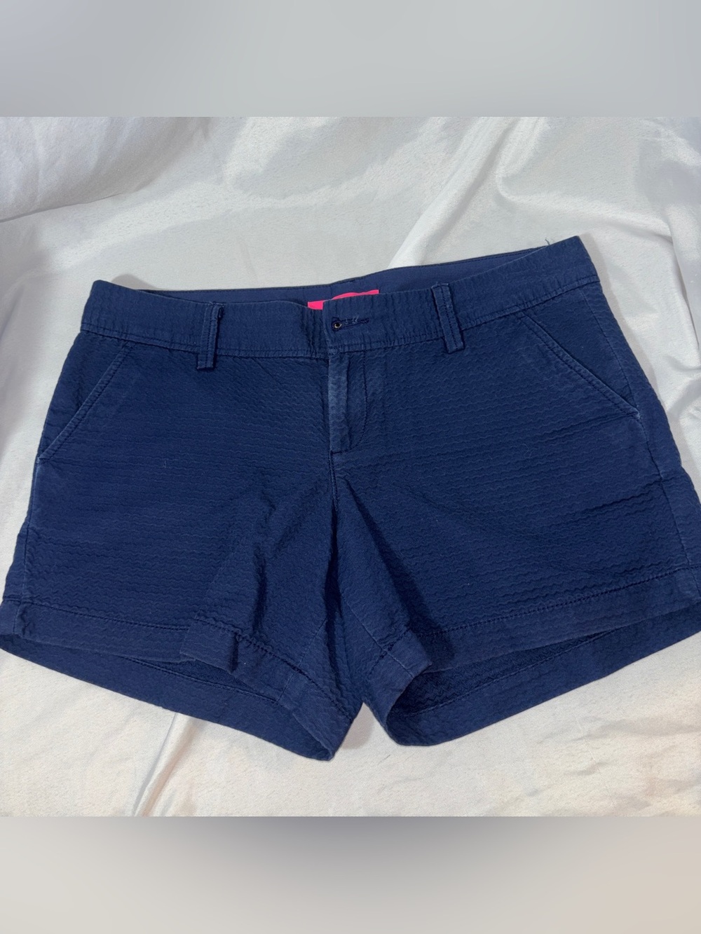 Lilly Pulitzer Callahan Shorts Women's Size 8 In Navy Blue